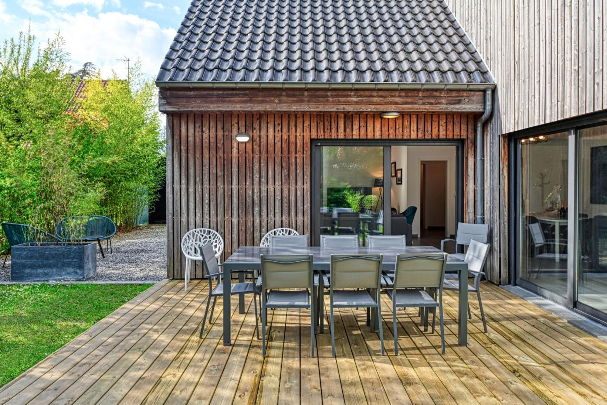 Villa Contemporaine 7 Minutes Du Centre De Lille Марк-ан-Барёль Экстерьер фото